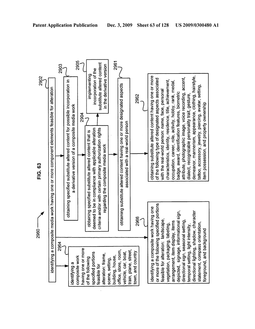 Media segment alteration with embedded markup identifier - diagram, schematic, and image 65