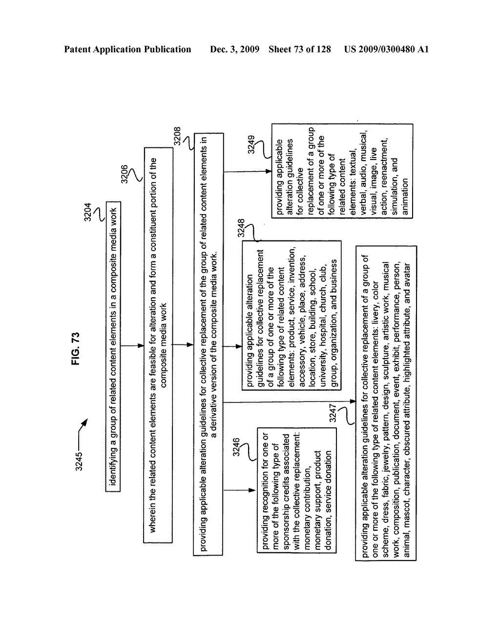 Media segment alteration with embedded markup identifier - diagram, schematic, and image 75