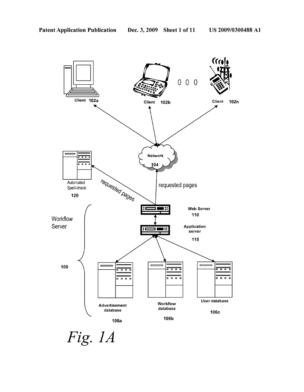 SYSTEMS AND METHODS FOR AUTOMATIC SPELL CHECKING OF DYNAMICALLY GENERATED WEB PAGES - diagram, schematic, and image 02