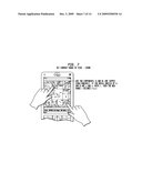 METHOD AND SYSTEM FOR MULTI-TOUCH-BASED BROWSING OF MEDIA SUMMARIZATIONS ON A HANDHELD DEVICE diagram and image