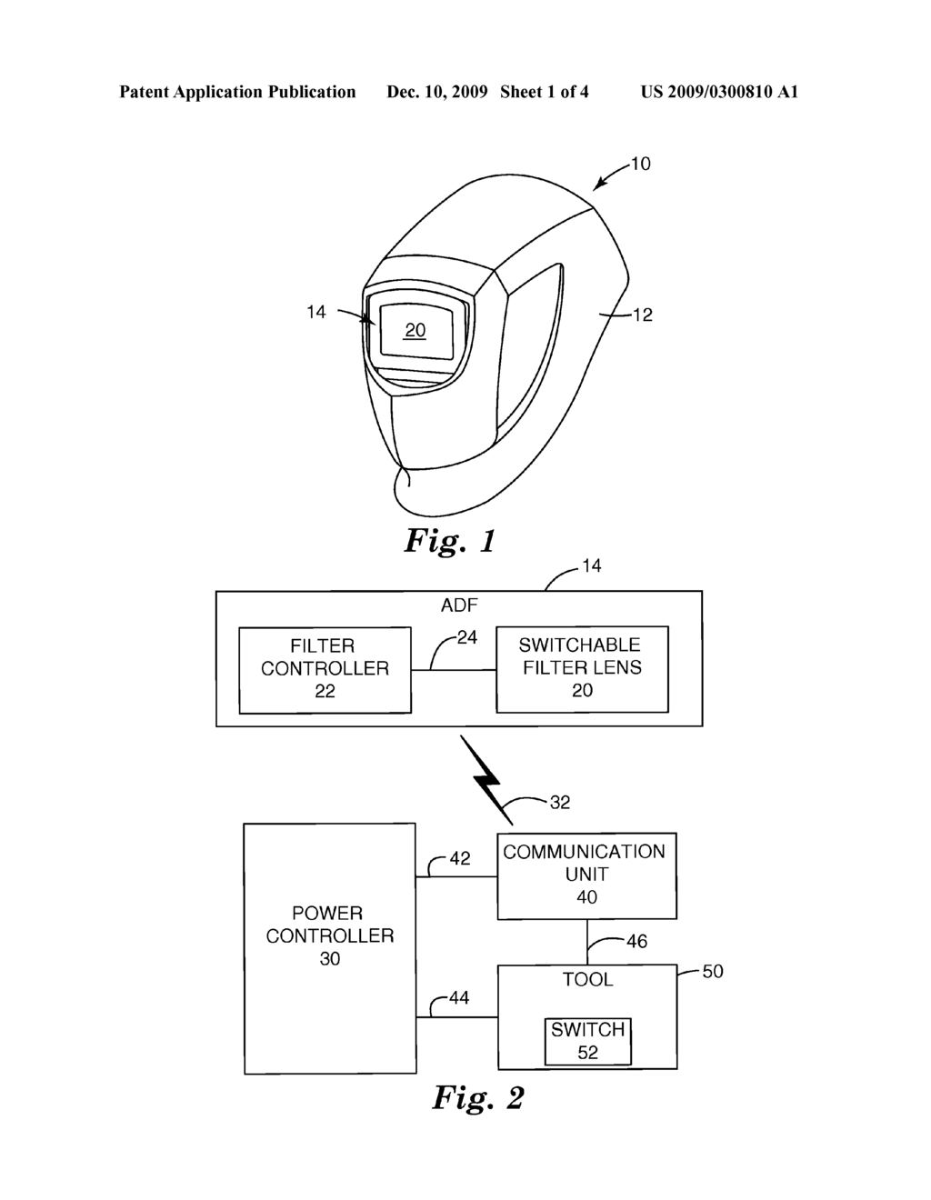 CONTROL OF AN AUTOMATIC DARKENING FILTER - diagram, schematic, and image 02