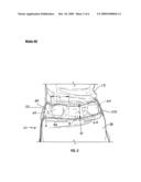 Tennis garment with ball sleeves diagram and image