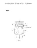 Tennis garment with ball sleeves diagram and image