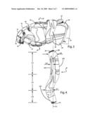 PROTECTIVE GLOVE HAVING SEGMENTED WRIST GUARD diagram and image