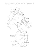 PROTECTIVE GLOVE HAVING SEGMENTED WRIST GUARD diagram and image