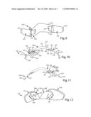 PROTECTIVE GLOVE HAVING SEGMENTED WRIST GUARD diagram and image