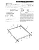 Structural members for bed frame diagram and image