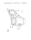 Strap Connector for a Lawn Cutting Device diagram and image