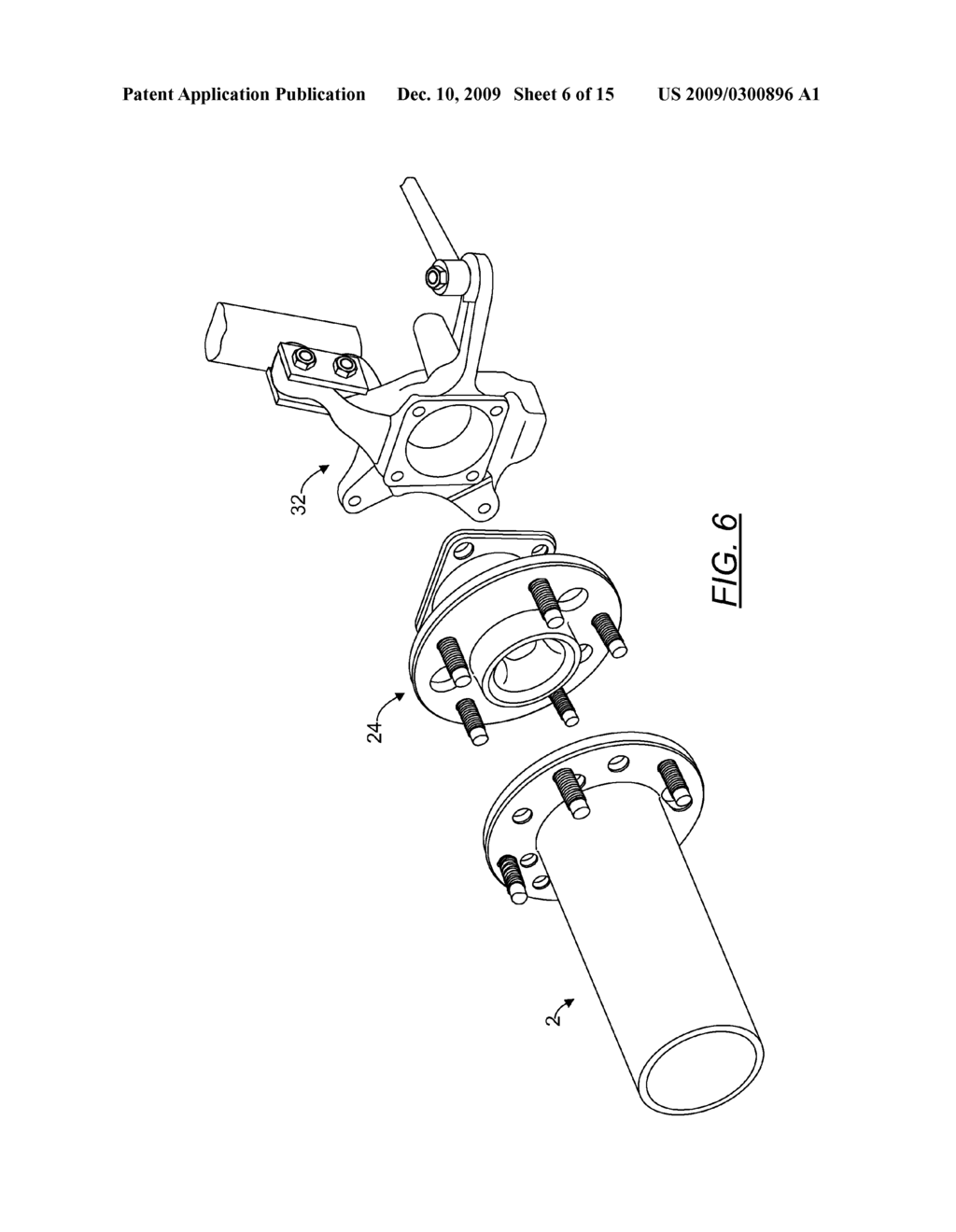 Hub Bearing Assembly Removal Tool For Hub Bearing Assemblies - diagram, schematic, and image 07