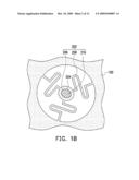 CLAMPING DEVICE FOR FLEXIBLE SUBSTRATE AND METHOD FOR FABRICATING THE SAME diagram and image