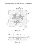 CLAMPING DEVICE FOR FLEXIBLE SUBSTRATE AND METHOD FOR FABRICATING THE SAME diagram and image