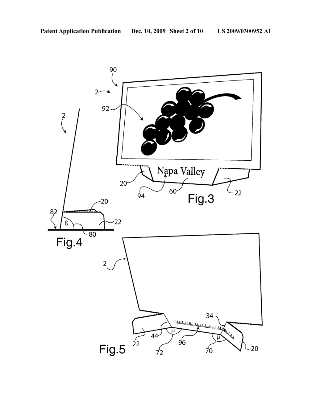 FREESTANDING DISPLAY CARD - diagram, schematic, and image 03