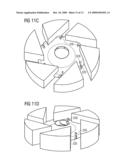 Burners for a gas turbine engine diagram and image