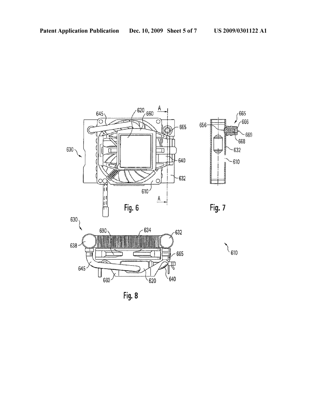 DEVICE FOR COOLING, IN PARTICULAR, ELECTRONIC COMPONENTS, GAS COOLER AND EVAPORATOR - diagram, schematic, and image 06