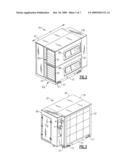 Integrated Computer Equipment Container and Cooling Unit diagram and image