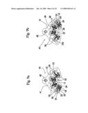 METHOD TO PRODUCE TEXTILES ARTICLES WITH WARP-KNITTING MACHINES AND MACHINE TO CARRY OUT SUCH A METHOD diagram and image