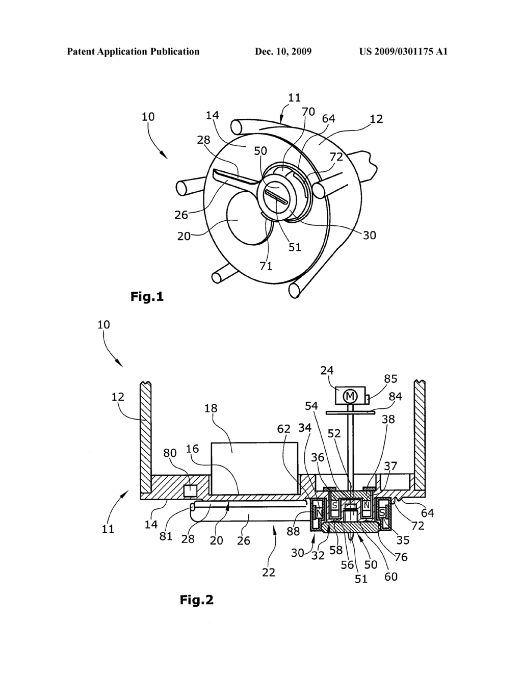 Waste water immersion probe - diagram, schematic, and image 02