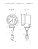 PRESSURE GAUGE AND PRESSURE GAUGE ASSEMBLY diagram and image