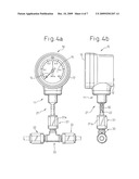 PRESSURE GAUGE AND PRESSURE GAUGE ASSEMBLY diagram and image