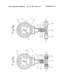 PRESSURE GAUGE AND PRESSURE GAUGE ASSEMBLY diagram and image