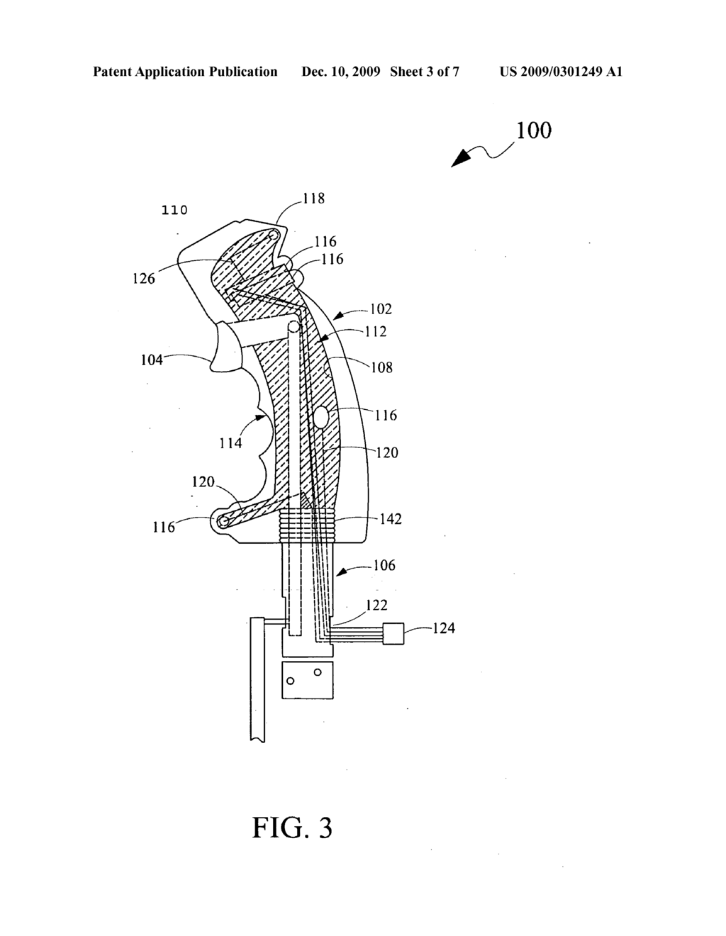 Automobile Gear Shifter Kit - diagram, schematic, and image 04