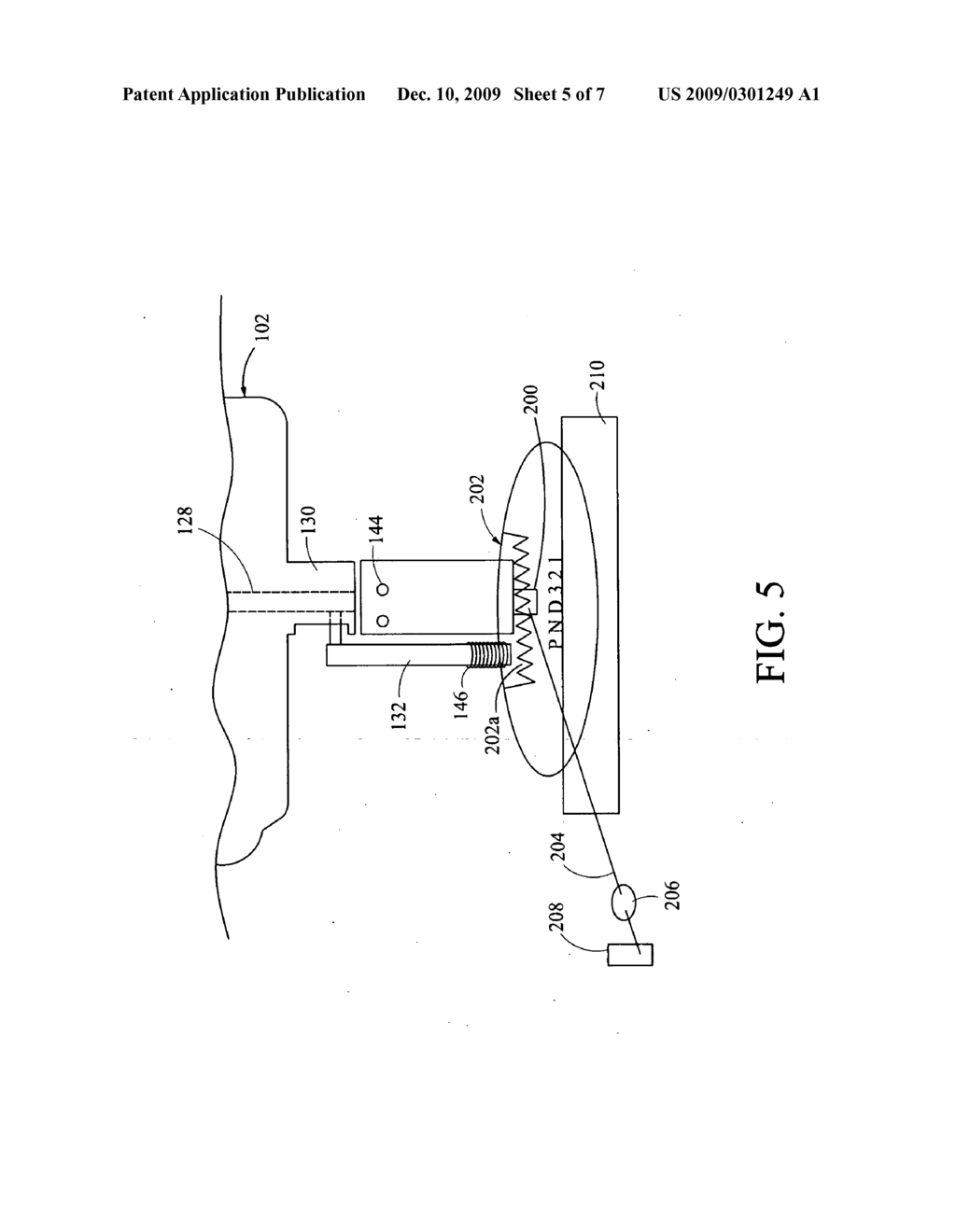 Automobile Gear Shifter Kit - diagram, schematic, and image 06