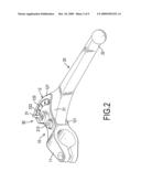 Bicycle brake lever diagram and image