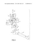 Bicycle brake lever diagram and image