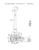 Bicycle brake lever diagram and image