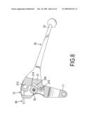 Bicycle brake lever diagram and image