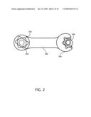 SINGLE PIECE ROTARY WRENCHING TOOL diagram and image