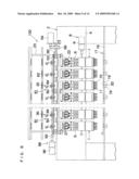 Needle thread feeding device for multi-needle embroidery sewing machine diagram and image