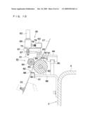 Needle thread feeding device for multi-needle embroidery sewing machine diagram and image