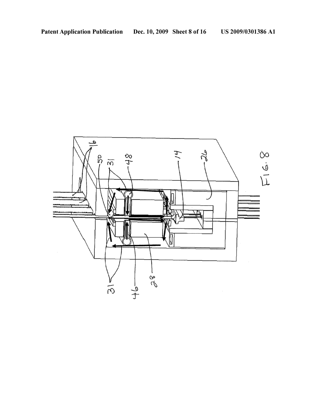 Controlling Transport of Gas Borne Contaminants Across a Ribbon Surface - diagram, schematic, and image 09