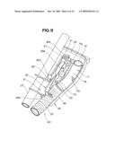 Engine air intake system for engine-powered walk-behind working machine diagram and image