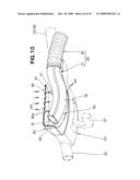 Engine air intake system for engine-powered walk-behind working machine diagram and image