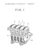 Intake manifold diagram and image