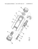 Valve for paint ball guns diagram and image