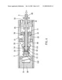 Valve for paint ball guns diagram and image