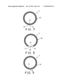 Hair barrette having helical structure diagram and image