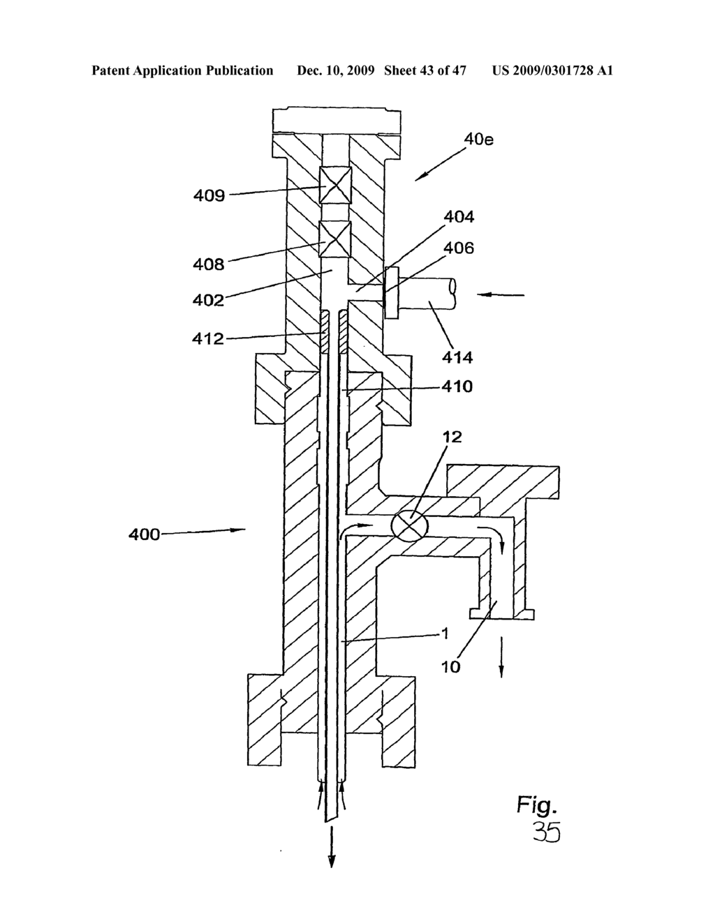 APPARATUS AND METHOD FOR RECOVERING FLUIDS FROM A WELL AND/OR INJECTING FLUIDS INTO A WELL - diagram, schematic, and image 44