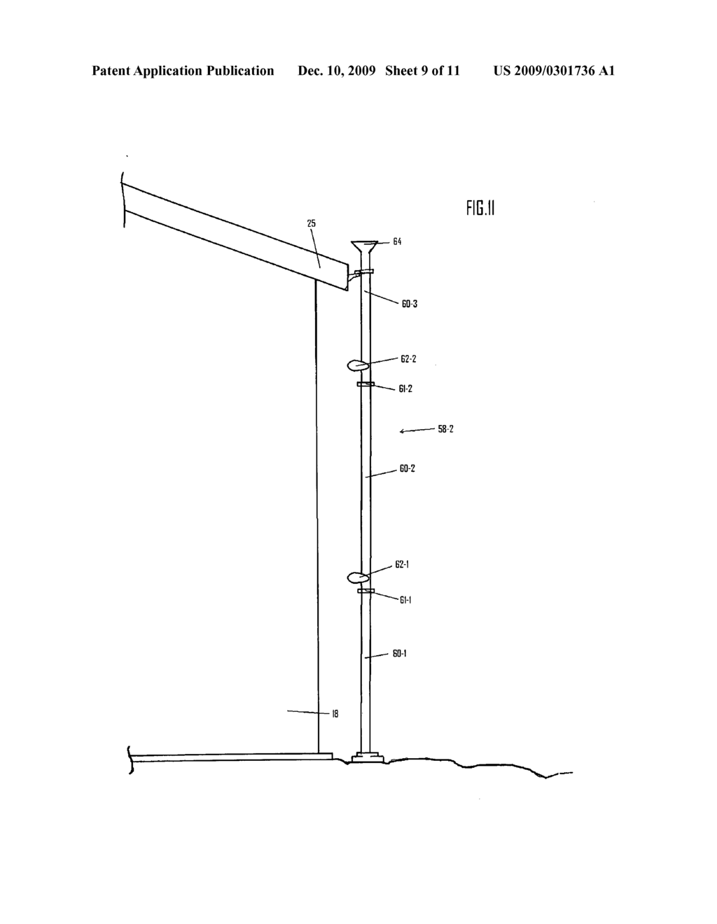 Deployable exterior fire protection system - diagram, schematic, and image 10