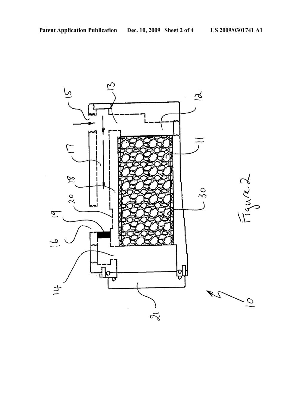 Block for Chemically Dosing a Stream of Fluid and an Apparatus for Housing the Block - diagram, schematic, and image 03