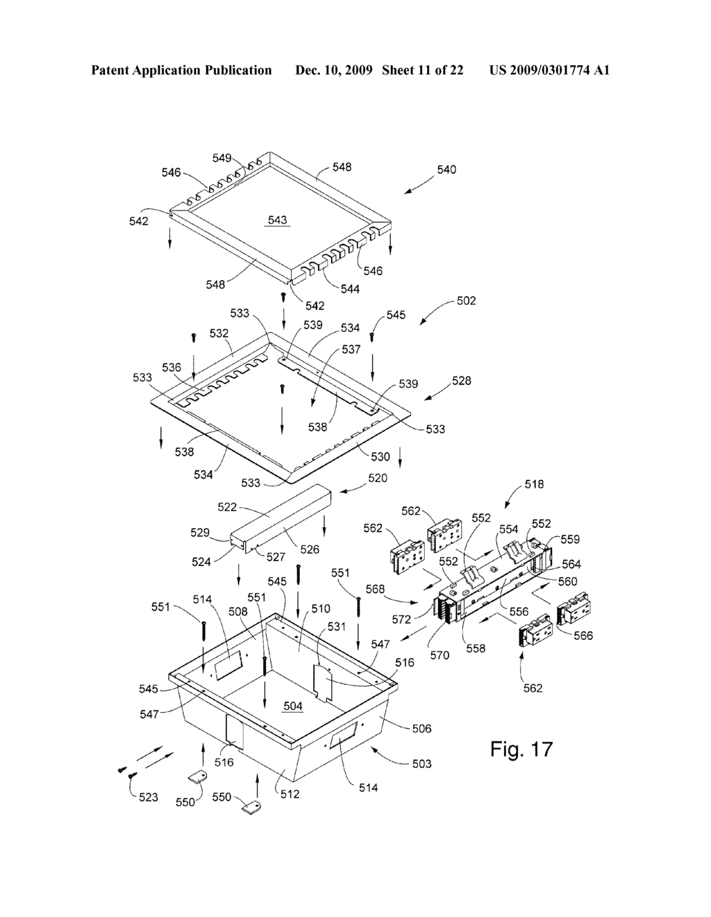 ELECTRICAL FLOOR ACCESS MODULE SYSTEM - diagram, schematic, and image 12