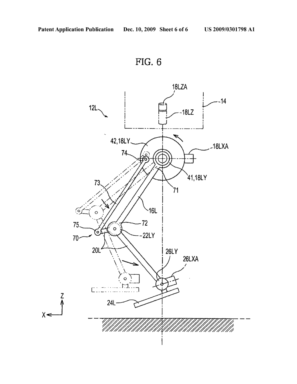 Walking robot - diagram, schematic, and image 07