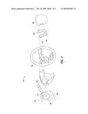 VEHICULAR STEERING WHEEL AND COLUMN ASSEMBLY INCLUDING TORSIONAL DAMPER DEVICE diagram and image