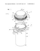 PUSH TAB VIAL ASSEMBLY AND METHODS diagram and image