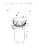 PUSH TAB VIAL ASSEMBLY AND METHODS diagram and image