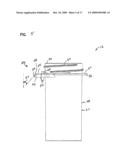 PUSH TAB VIAL ASSEMBLY AND METHODS diagram and image