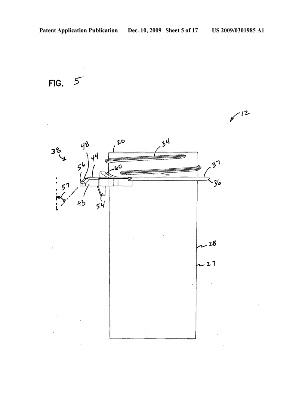 PUSH TAB VIAL ASSEMBLY AND METHODS - diagram, schematic, and image 06